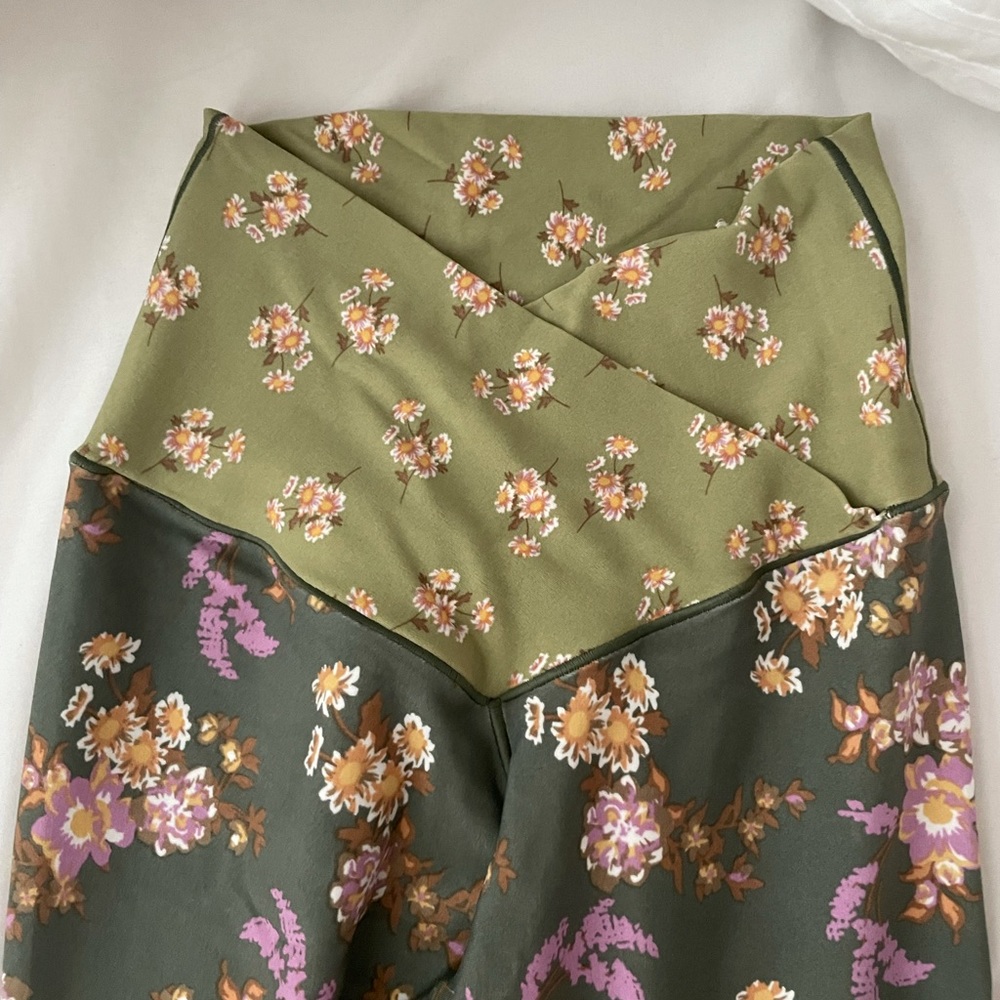 aerie crossover 7/8 length leggings